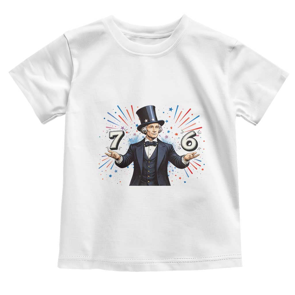 Abraham Lincoln Quote Toddler T Shirt American History Presidents Day TS14 White Print Your Wear