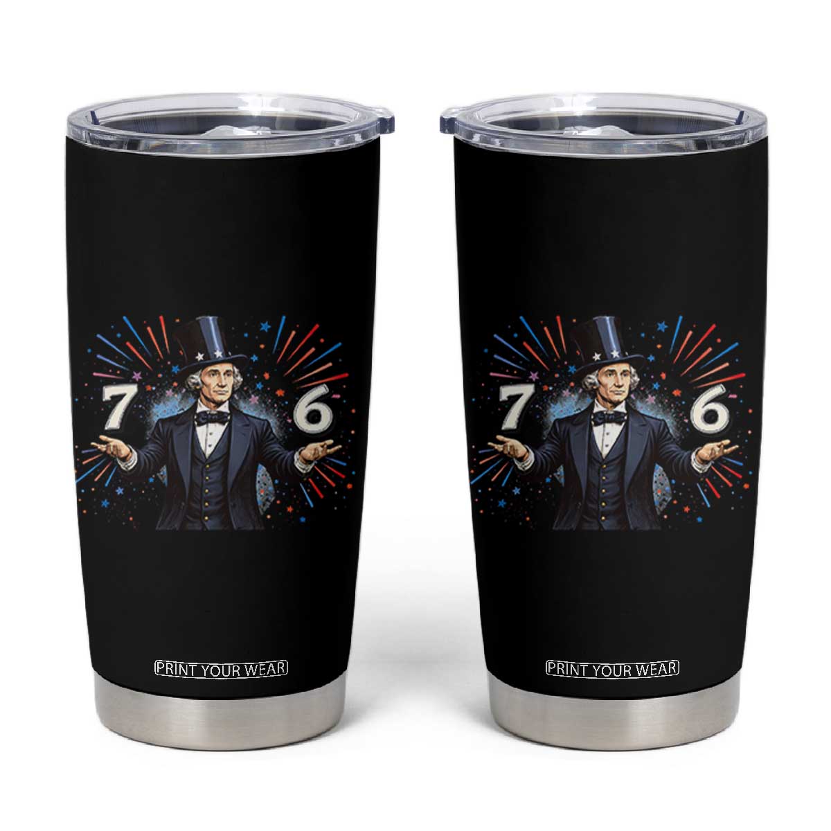 Abraham Lincoln Quote Tumbler Cup American History Presidents Day TS14 Black Print Your Wear