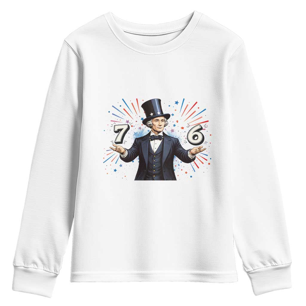 Abraham Lincoln Quote Youth Sweatshirt American History Presidents Day TS14 White Print Your Wear