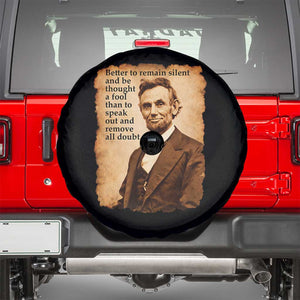 Abraham Lincoln American History Teacher School Spare Tire Cover TS14 Black Print Your Wear