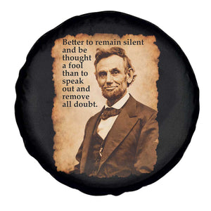 Abraham Lincoln American History Teacher School Spare Tire Cover TS14 Print Your Wear