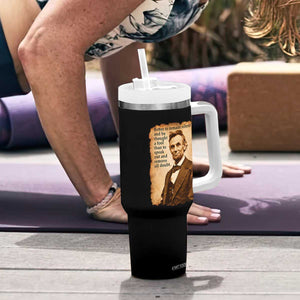 Abraham Lincoln American History Teacher School Tumbler With Handle TS14 Print Your Wear