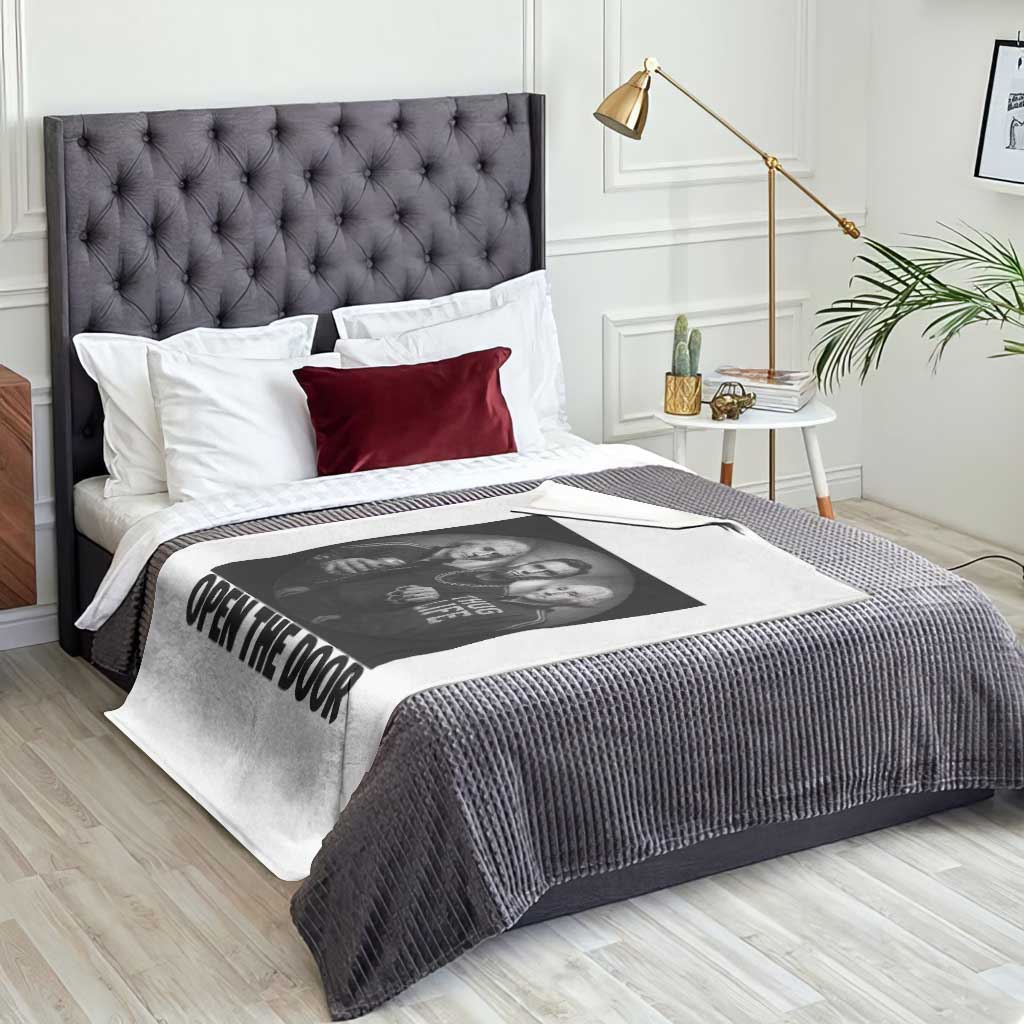 Funny Political American History Throw Blanket Abraham Lincoln George Washington and Thomas Jefferson Meme TS14 Print Your Wear
