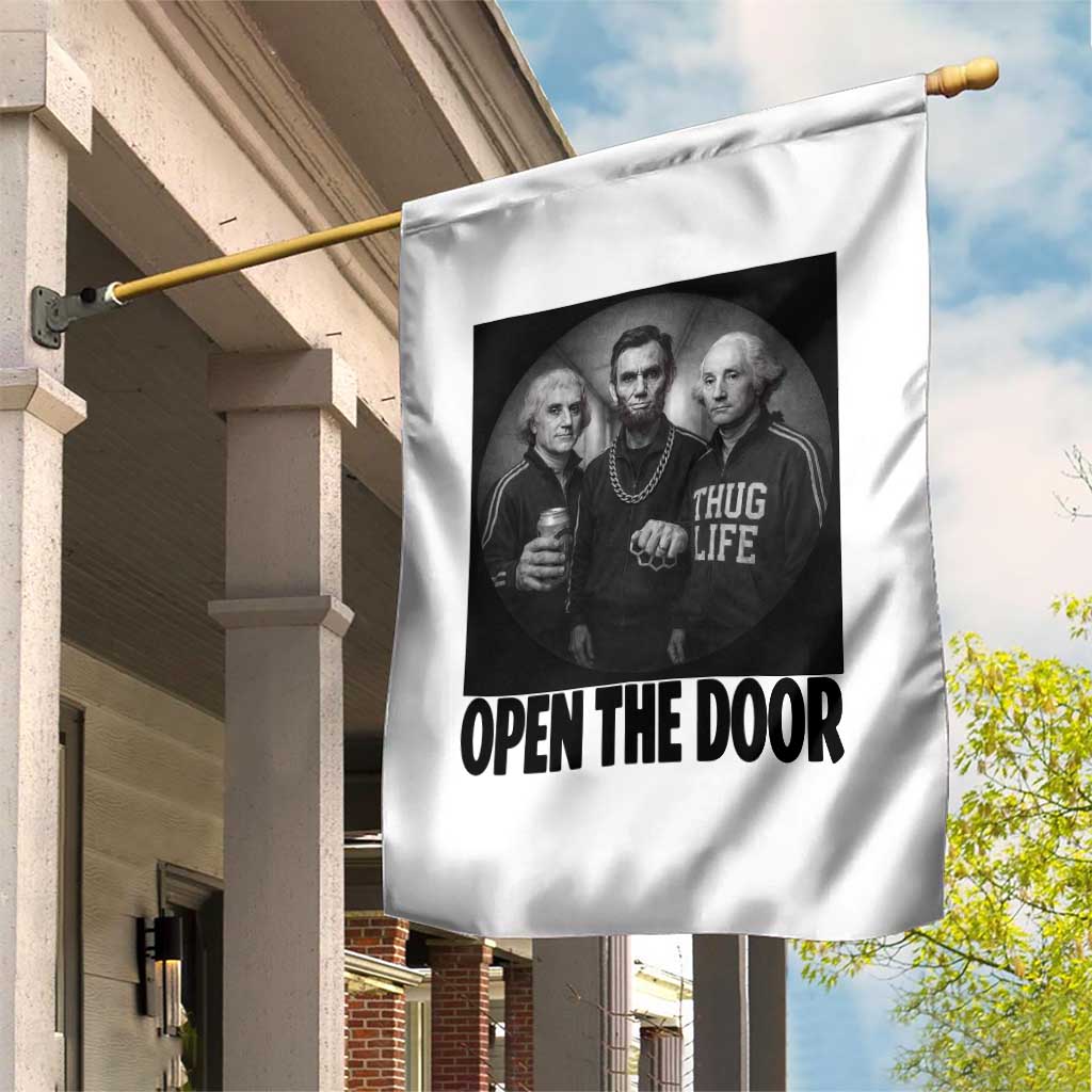Funny Political American History Garden Flag Abraham Lincoln George Washington and Thomas Jefferson Meme TS14 Print Your Wear