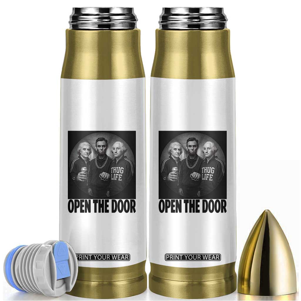Funny Political American History Bullet Tumbler Abraham Lincoln George Washington and Thomas Jefferson Meme TS14 White Print Your Wear