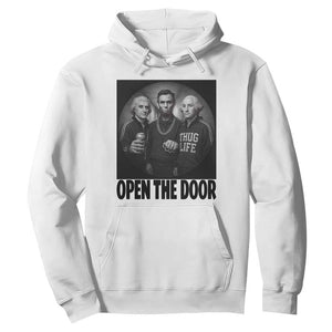 Funny Political American History Hoodie Abraham Lincoln George Washington and Thomas Jefferson Meme TS14 White Print Your Wear