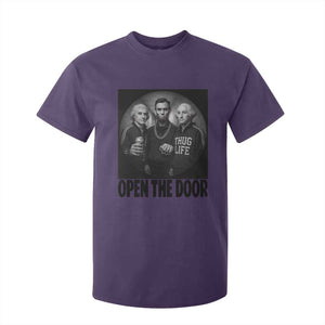 Funny Political American History T Shirt For Kid Abraham Lincoln George Washington and Thomas Jefferson Meme TS14 Purple Print Your Wear