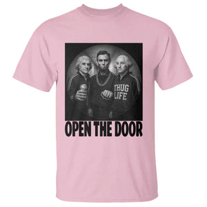 Funny Political American History T Shirt Abraham Lincoln George Washington and Thomas Jefferson Meme TS14 Light Pink Print Your Wear