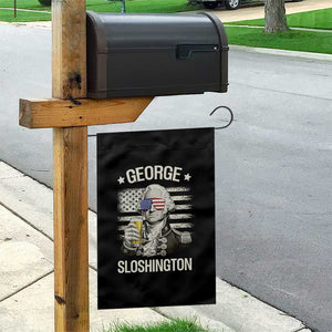 George Sloshington Washington Garden Flag 4th of July America Flag Beer TS14 Print Your Wear
