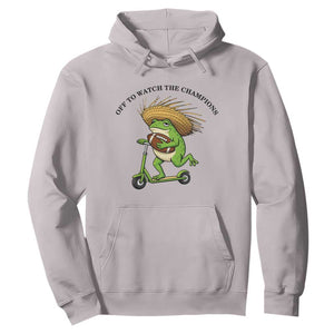 Seattle Championship 2026 Hoodie Funny Frog Football TS14 Ice Gray Print Your Wear