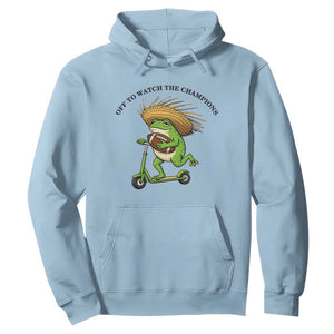 Seattle Championship 2026 Hoodie Funny Frog Football TS14 Light Blue Print Your Wear