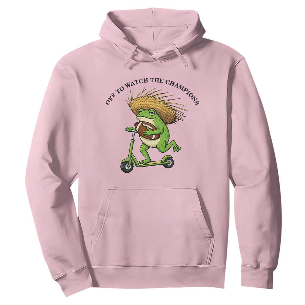Seattle Championship 2026 Hoodie Funny Frog Football TS14 Light Pink Print Your Wear