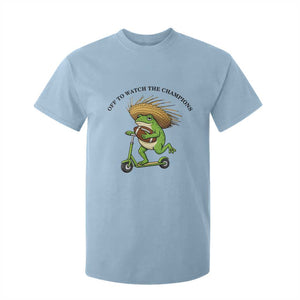 Seattle Championship 2026 T Shirt For Kid Funny Frog Football TS14 Light Blue Print Your Wear