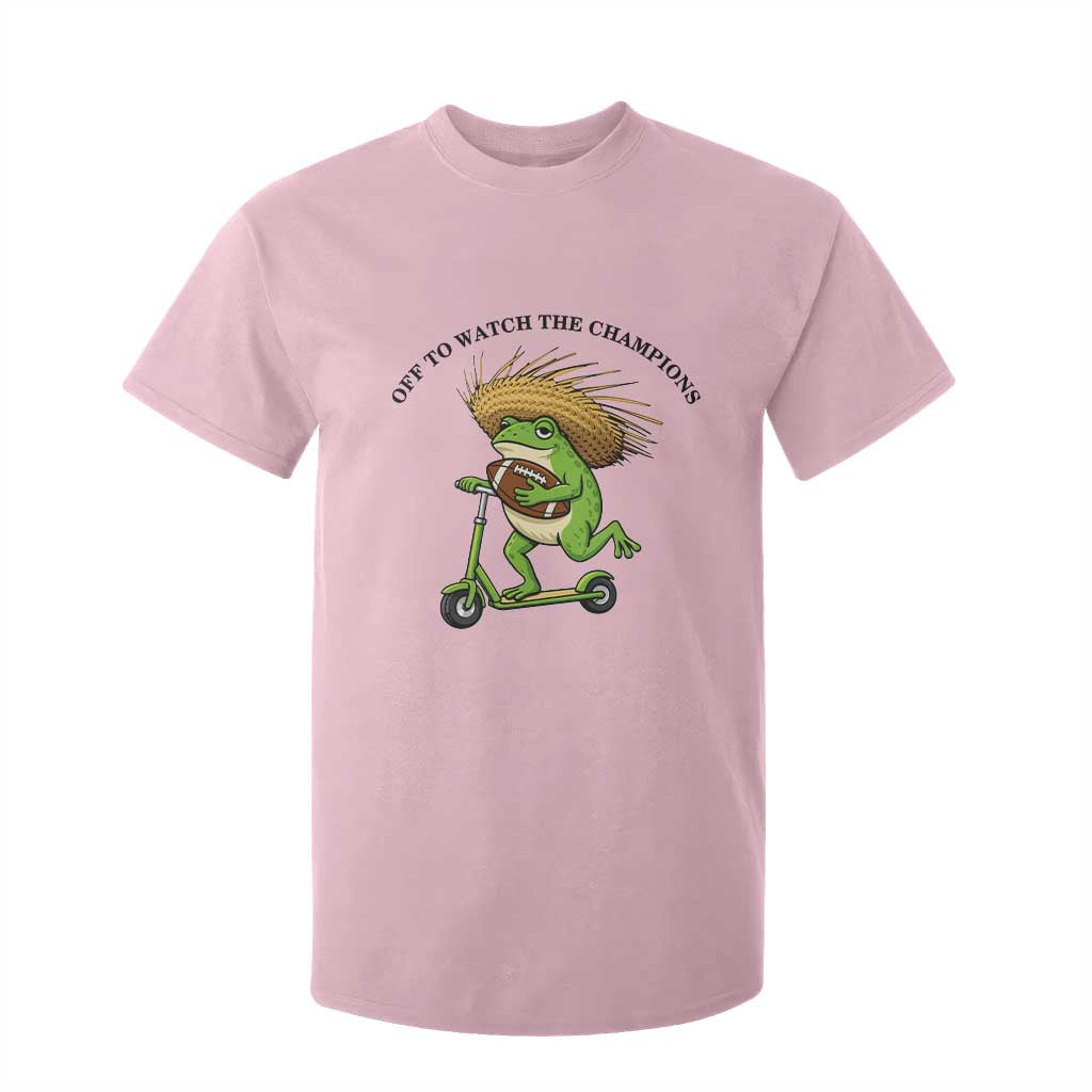 Seattle Championship 2026 T Shirt For Kid Funny Frog Football TS14 Light Pink Print Your Wear