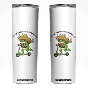 Seattle Championship 2026 Skinny Tumbler Funny Frog Football TS14 White Print Your Wear
