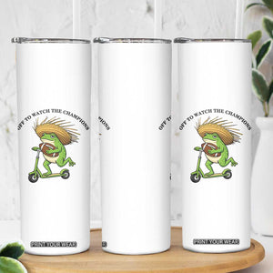 Seattle Championship 2026 Skinny Tumbler Funny Frog Football TS14 Print Your Wear