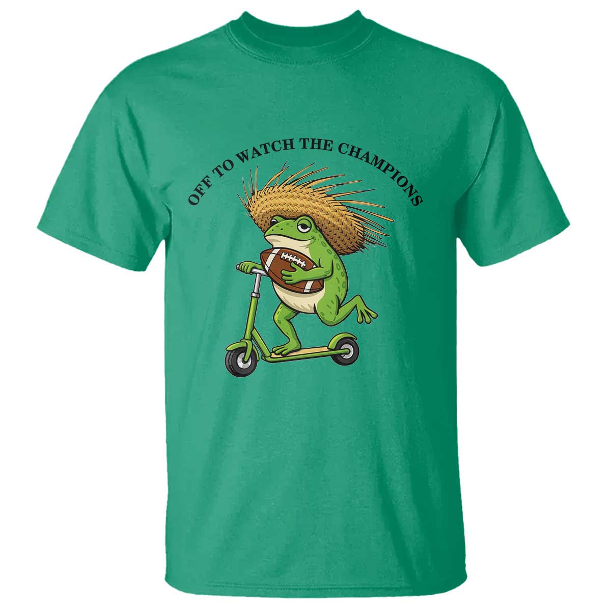 Seattle Championship 2026 T Shirt Funny Frog Football TS14 Irish Green Print Your Wear