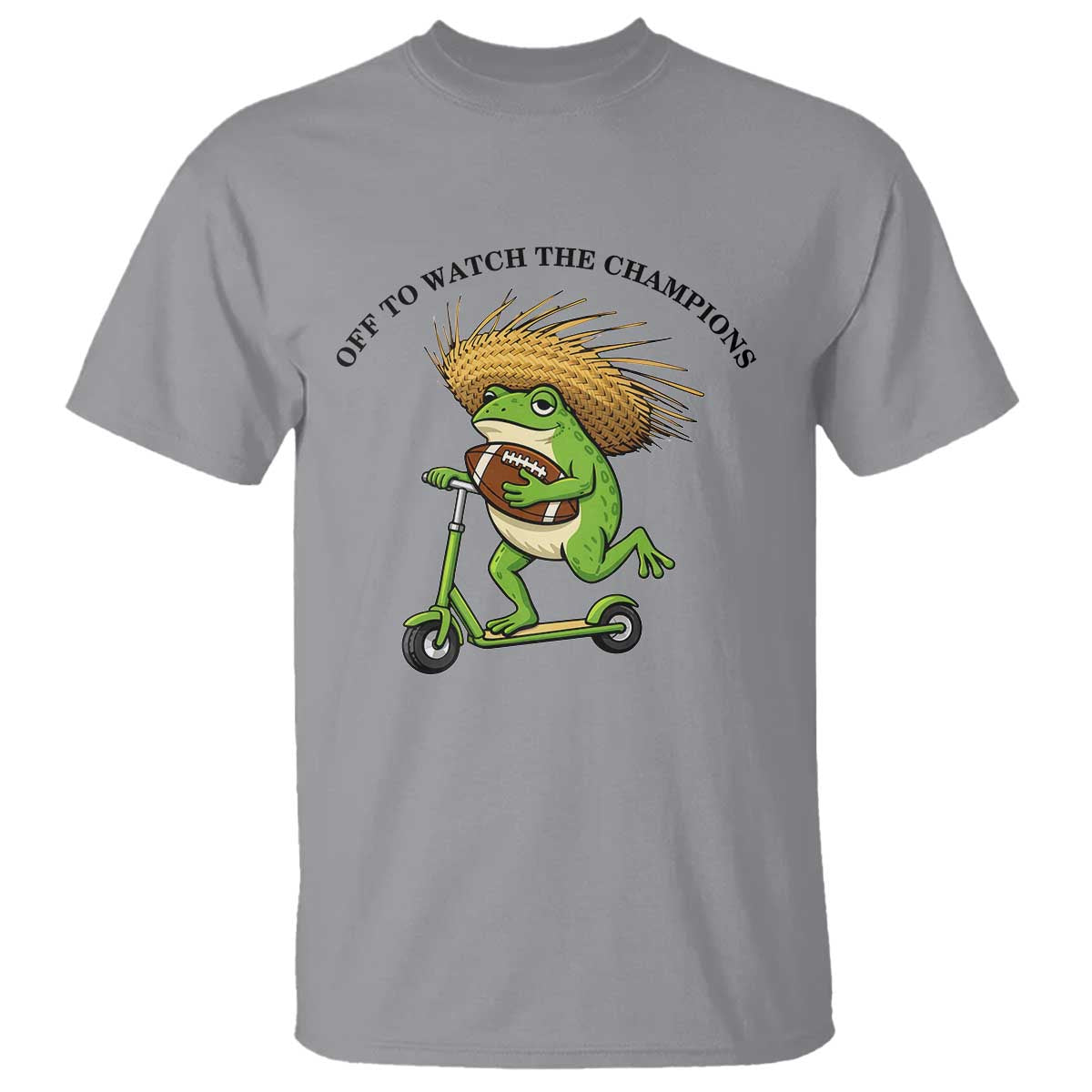 Seattle Championship 2026 T Shirt Funny Frog Football TS14 Sport Gray Print Your Wear