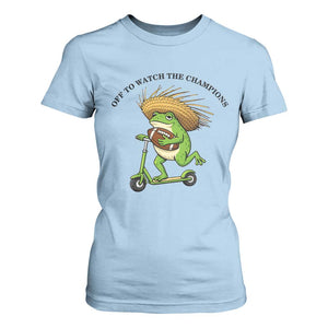 Seattle Championship 2026 T Shirt For Women Funny Frog Football TS14 Light Blue Print Your Wear