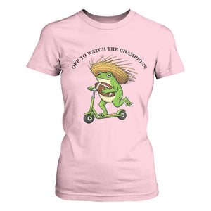 Seattle Championship 2026 T Shirt For Women Funny Frog Football TS14 Light Pink Print Your Wear