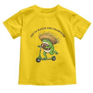 Seattle Championship 2026 Toddler T Shirt Funny Frog Football TS14 Daisy Print Your Wear