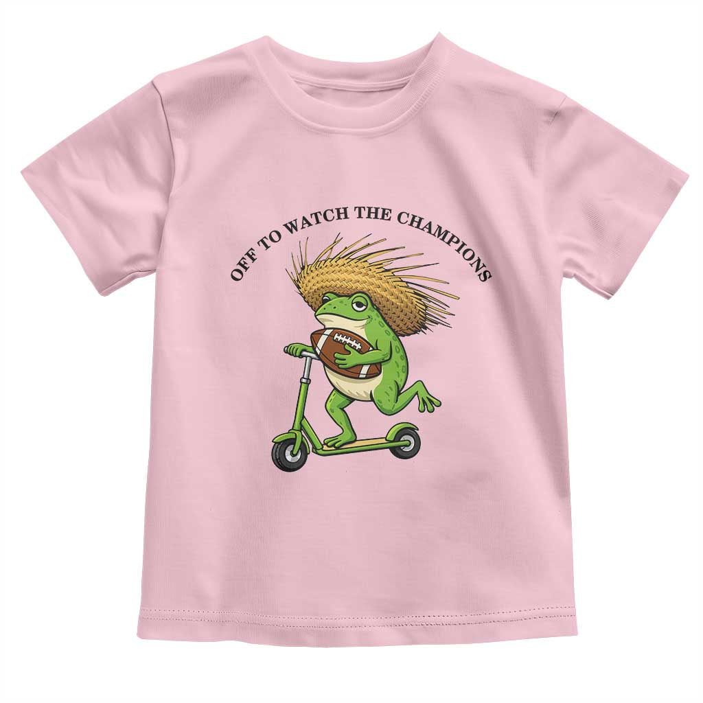 Seattle Championship 2026 Toddler T Shirt Funny Frog Football TS14 Light Pink Print Your Wear