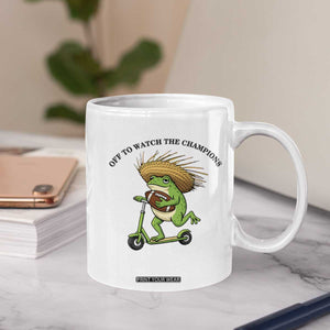 Seattle Championship 2026 Coffee Mug Funny Frog Football TS14 Print Your Wear