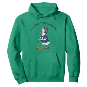 Funny Seattle Goose 2026 Hoodie Off To Watch The Champions TS14 Irish Green Print Your Wear