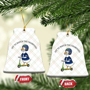 Funny Seattle Goose 2026 Ceramic Ornament Off To Watch The Champions TS14 Print Your Wear