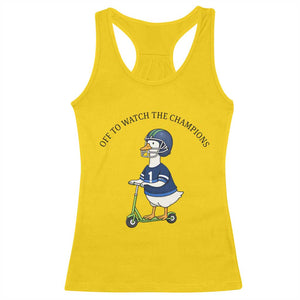 Funny Seattle Goose 2026 Racerback Tank Top Off To Watch The Champions TS14 Daisy Print Your Wear