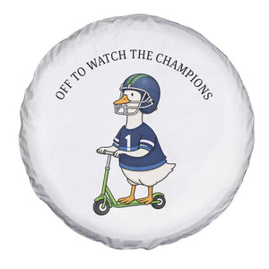 Funny Seattle Goose 2026 Spare Tire Cover Off To Watch The Champions TS14 Print Your Wear