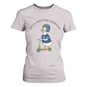 Funny Seattle Goose 2026 T Shirt For Women Off To Watch The Champions TS14 Ice Gray Print Your Wear