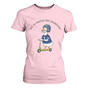 Funny Seattle Goose 2026 T Shirt For Women Off To Watch The Champions TS14 Light Pink Print Your Wear