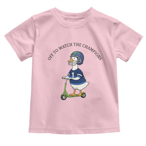 Funny Seattle Goose 2026 Toddler T Shirt Off To Watch The Champions TS14 Light Pink Print Your Wear