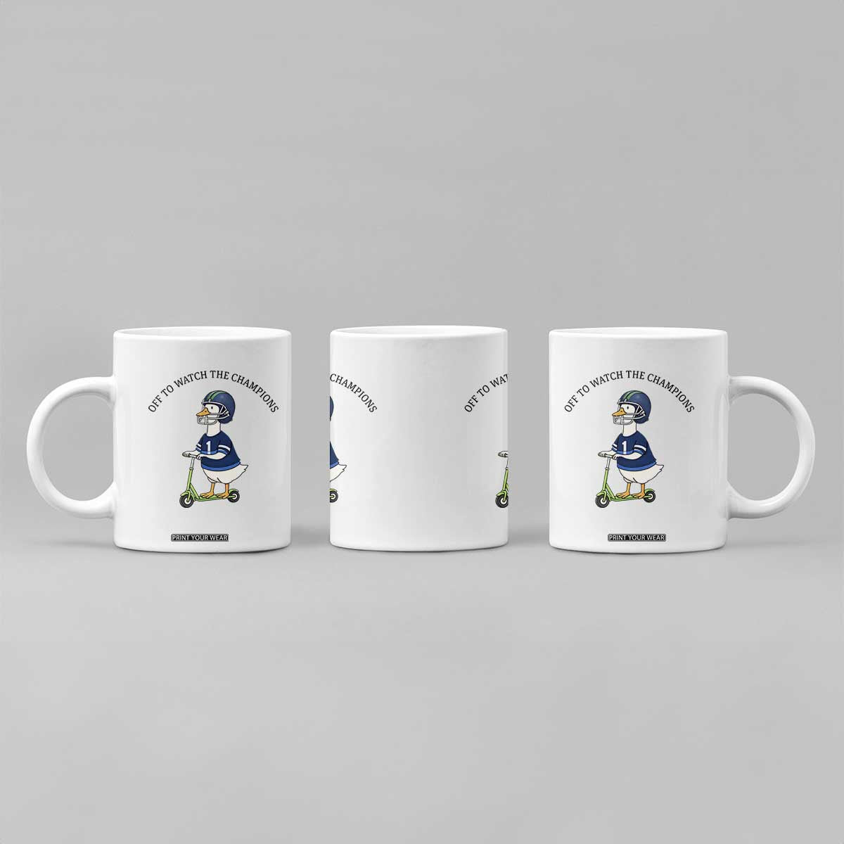 Funny Seattle Goose 2026 Coffee Mug Off To Watch The Champions TS14 Print Your Wear