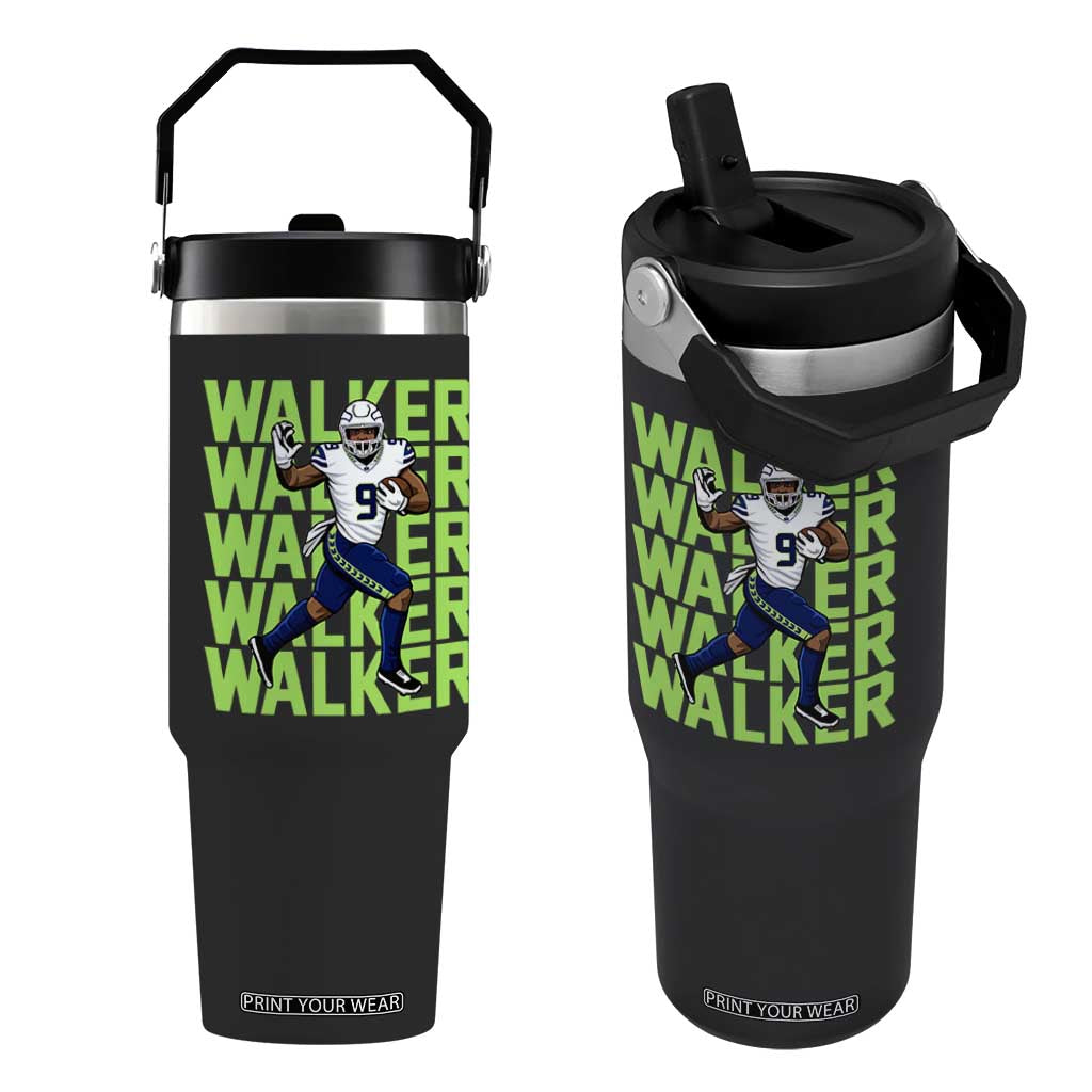 Seattle Championship 2026 Flip Straw Tumbler TS14 One Size: 30 oz Black Print Your Wear