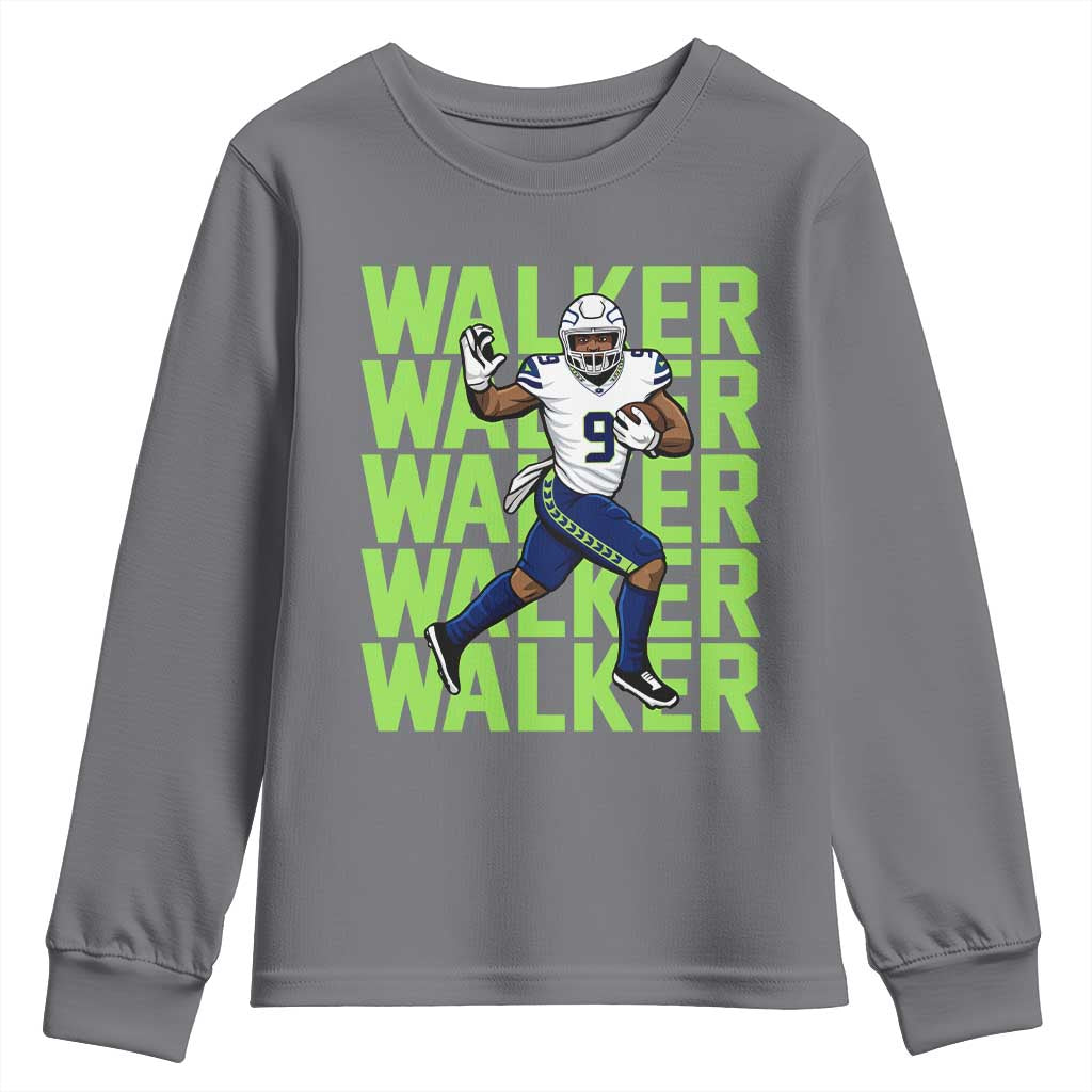 Seattle Championship 2026 Youth Sweatshirt TS14 Charcoal Print Your Wear
