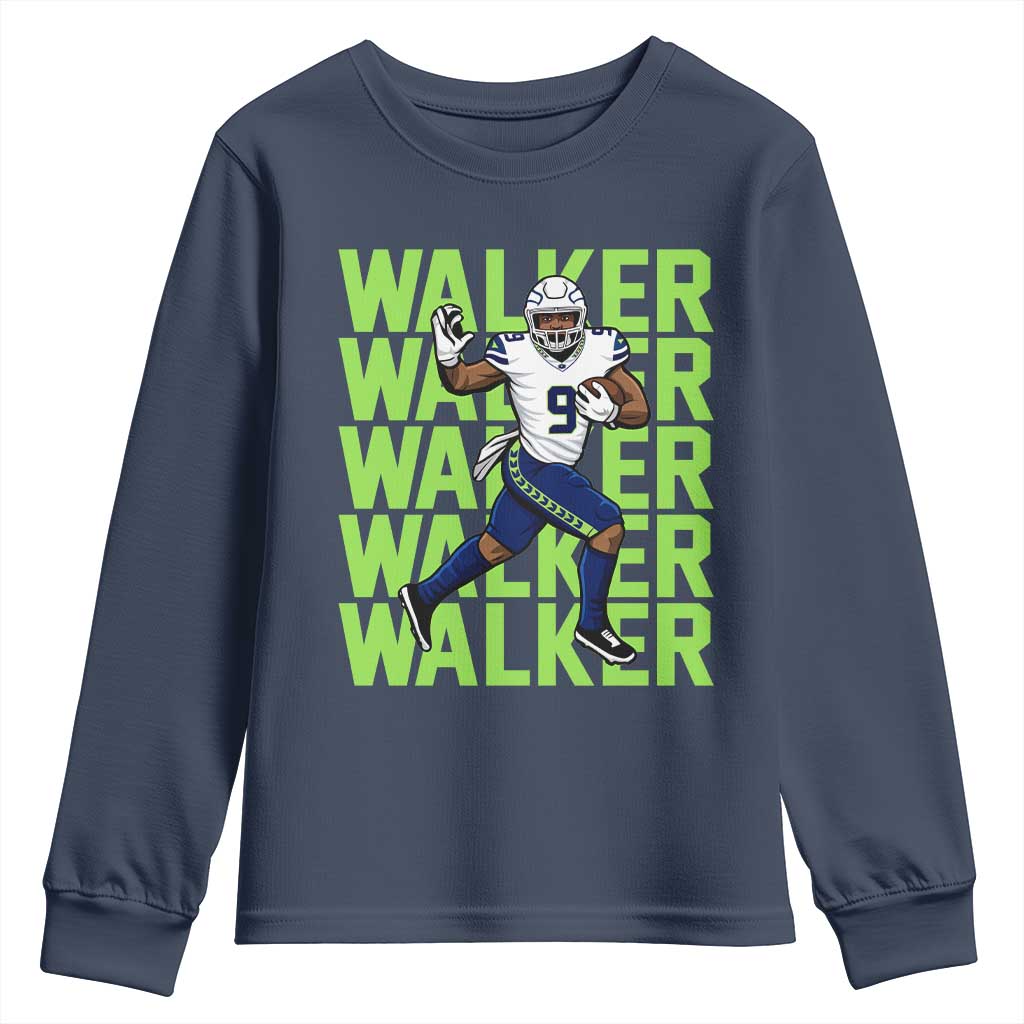 Seattle Championship 2026 Youth Sweatshirt TS14 Navy Print Your Wear