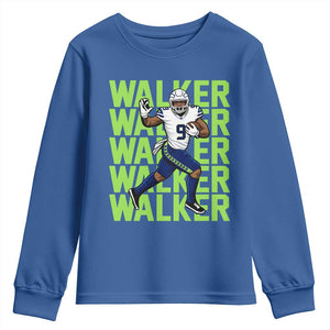 Seattle Championship 2026 Youth Sweatshirt TS14 Royal Blue Print Your Wear