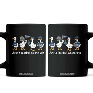 Seattle 2026 Coffee Mug Just A Football Goose Win TS14 Black Print Your Wear