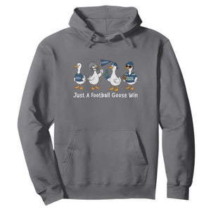 Seattle 2026 Hoodie Just A Football Goose Win TS14 Charcoal Print Your Wear