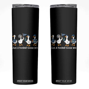Seattle 2026 Skinny Tumbler Just A Football Goose Win TS14 Black Print Your Wear