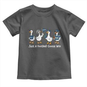 Seattle 2026 Toddler T Shirt Just A Football Goose Win TS14 Dark Heather Print Your Wear