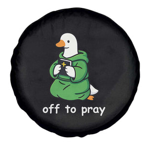 Christian Goose St Patrick's Day Spare Tire Cover Off To Pray TS14 Print Your Wear