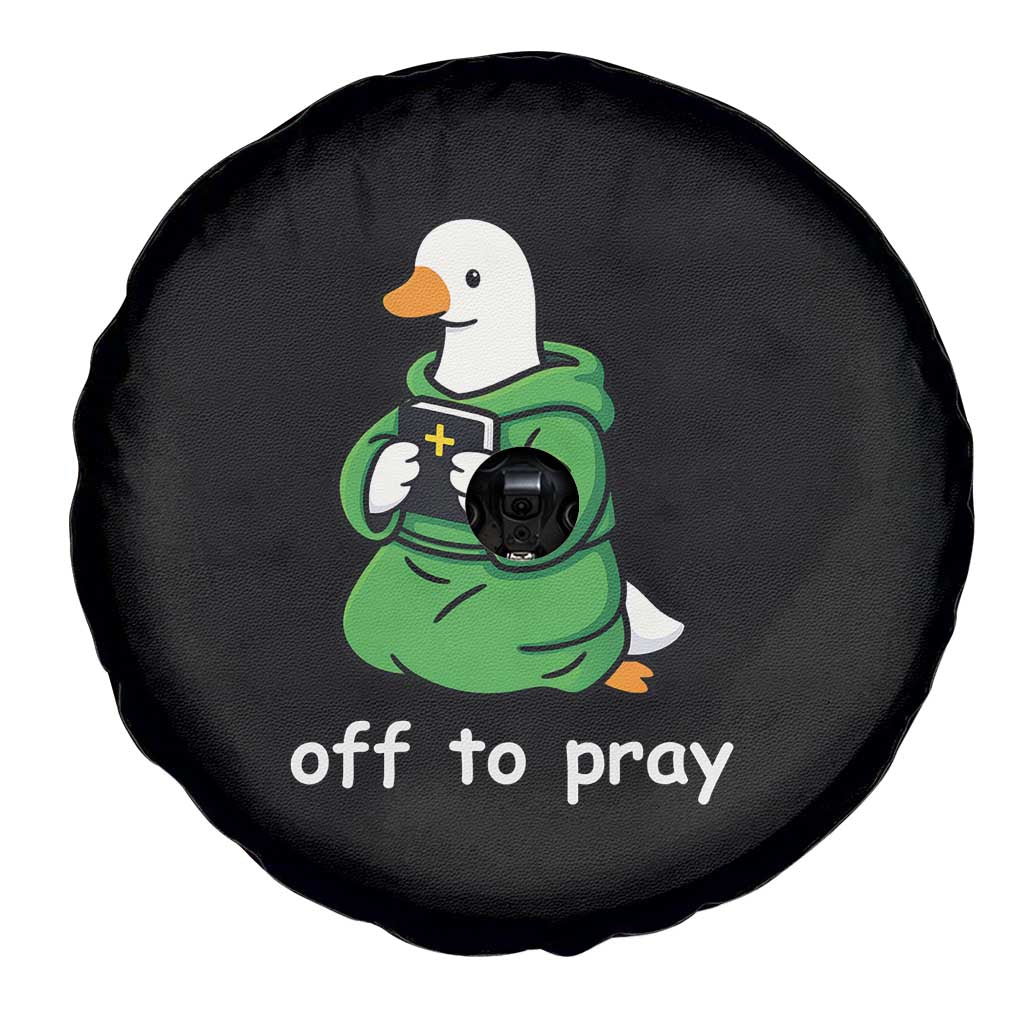 Christian Goose St Patrick's Day Spare Tire Cover Off To Pray TS14 Print Your Wear