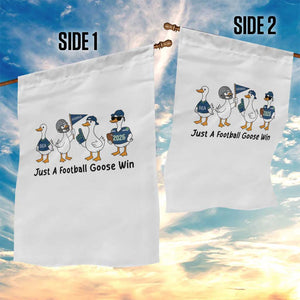 Funny Seattle 2026 Garden Flag Just A Football Goose Win TS14 Print Your Wear
