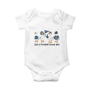 Funny Seattle 2026 Baby Onesie Just A Football Goose Win TS14 White Print Your Wear