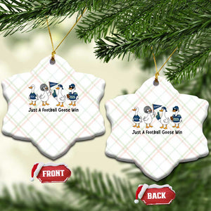 Funny Seattle 2026 Ceramic Ornament Just A Football Goose Win TS14 Print Your Wear