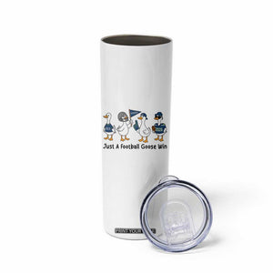 Funny Seattle 2026 Skinny Tumbler Just A Football Goose Win TS14 Print Your Wear