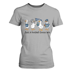Funny Seattle 2026 T Shirt For Women Just A Football Goose Win TS14 Sport Gray Print Your Wear